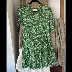 Ba&sh green dress (s)
